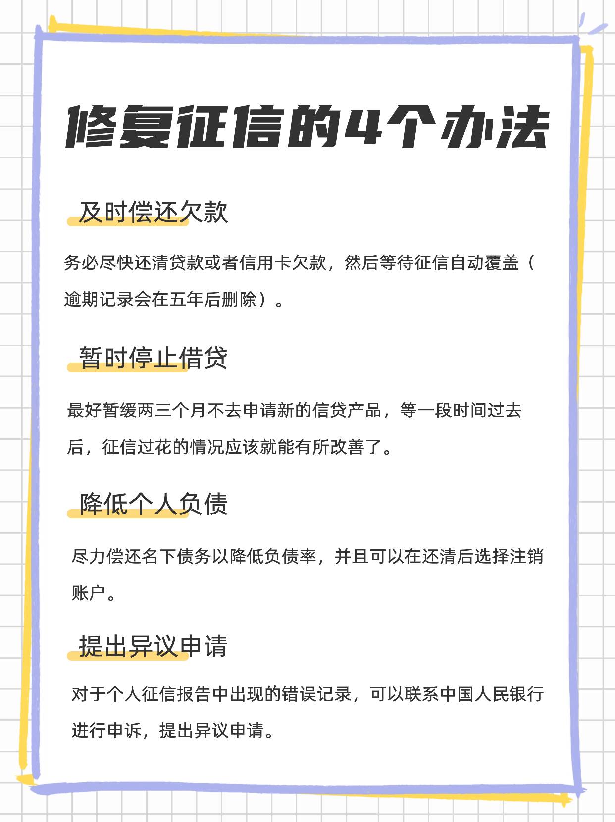 信用卡逾期不良记录怎么消除(因信用卡逾期造成的不良征信是否可以消除)